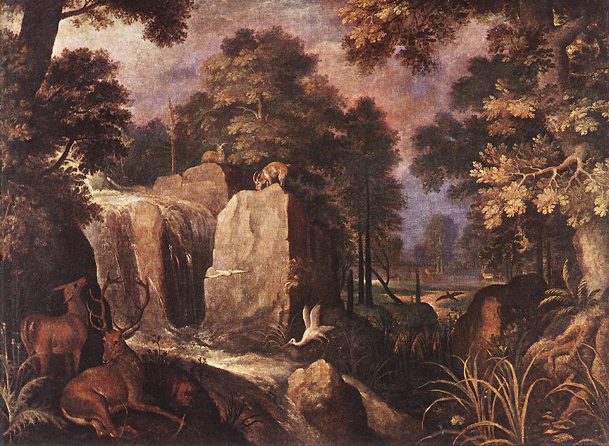 Roelant Savery Rocky Landscape